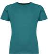NS340 Native Spirit Kids Dropped Shoulder T-Shirt Peacock Green colour image